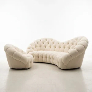 Heritage Tufted Sofa Set